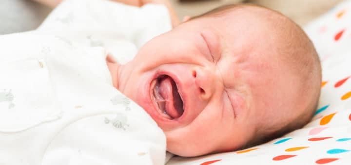 المغص عند الرضع